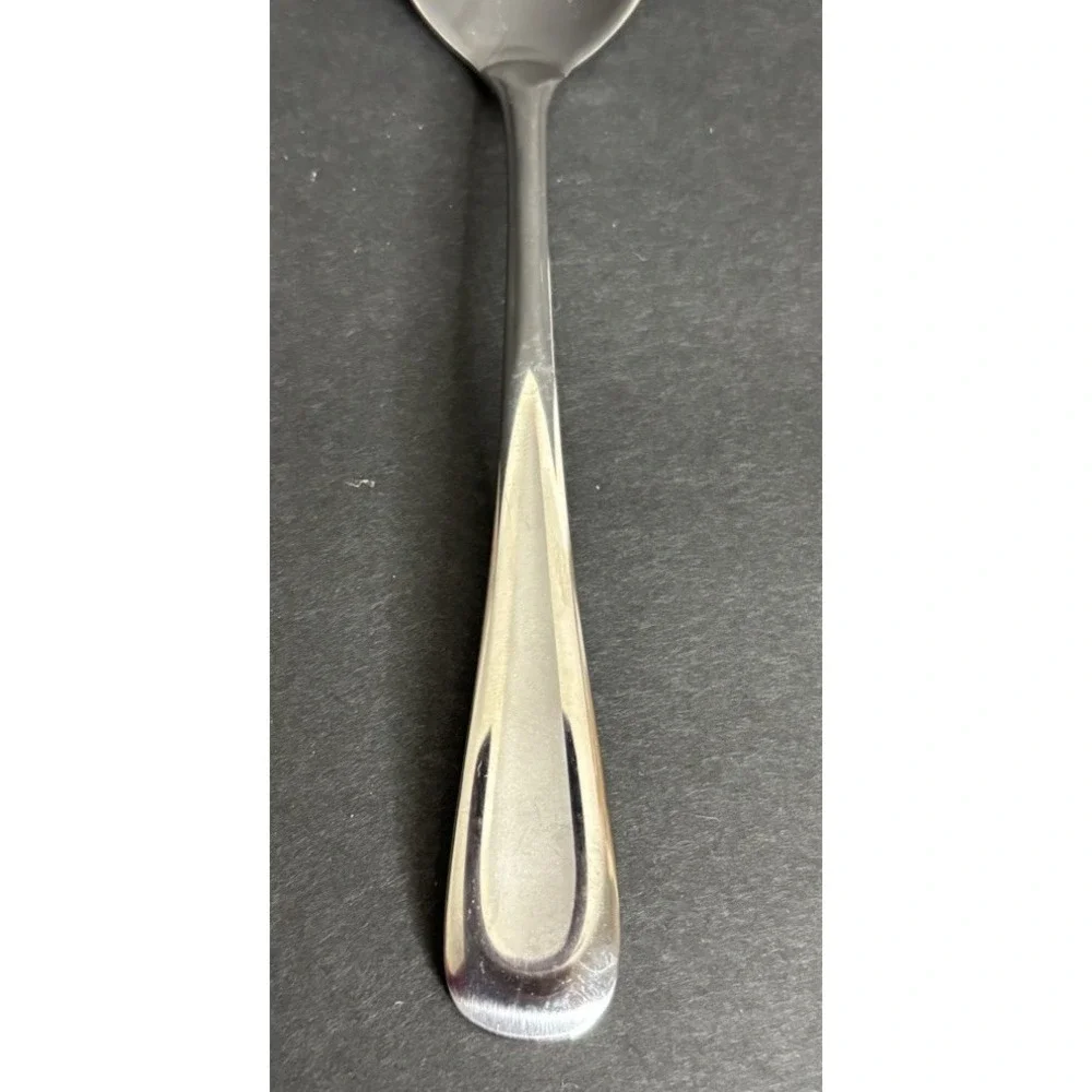 6 Oneida Satin Sand Dune Teaspoons Stainless Flatware 6 1/8
